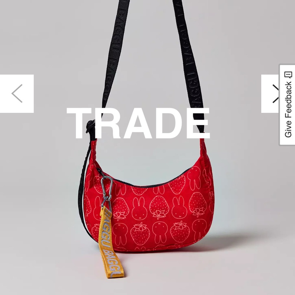 ISO BAGGU & Miffy UO Exclusive Small Cloud Carry-On Bag